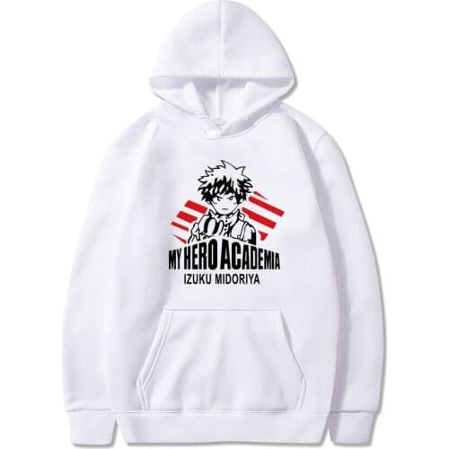 My Hero Academia Men Female Hoodies Autumn Casual Pullover Sweats Hoodie Fashion Sweatshirts Japan Anime Hip Hop Sweatshirt Clot