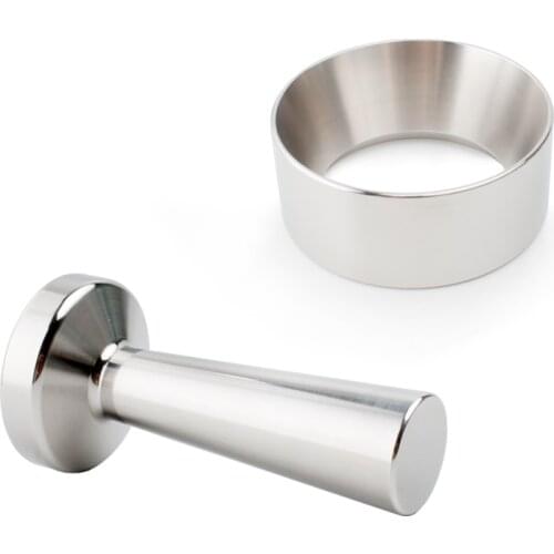 Stainless steel capsule tamper and filling ring fit for Capsulone illy coffee machine pod capsule