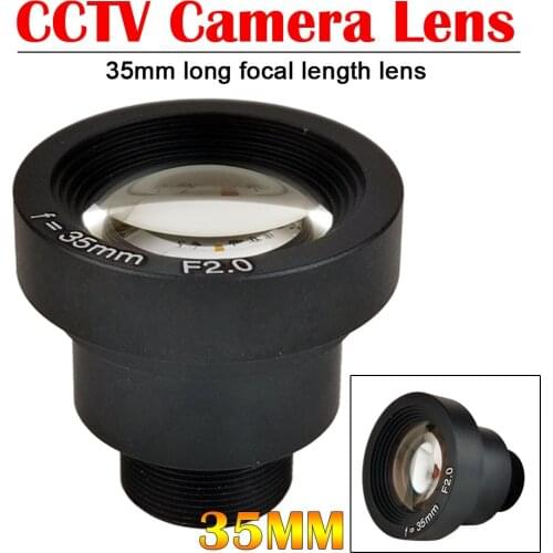 New 1/3'' 35mm lens M12 Mount Aperture F2.0 CCTV MTV Board IR Lens for Security CCTV Cameras Action Camera