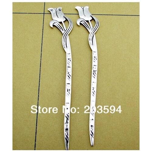 Wholesale 10Pcs /Lots Alloy Metal Flower Bookmark
