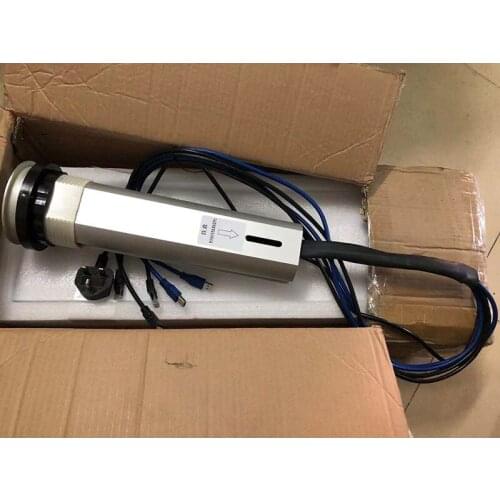 Automatic Pneumatic Rise Desktop Pop Up Outlet Socket with 2 Universal Power Ports 2 CAT6 Lan 2 USB (Type 3.0) and 1 HDMI