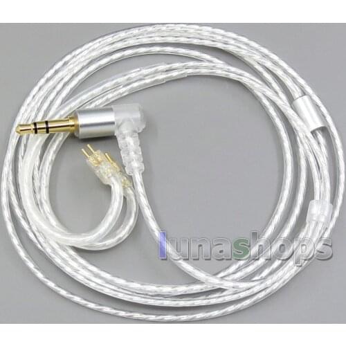 1.2m GY-Seiris OCC Silver Plated PVC Cable For Westone 0.78mm W4r UM3X UM3RC ue11 ue18 JH13 JH16 ES3 LN005893