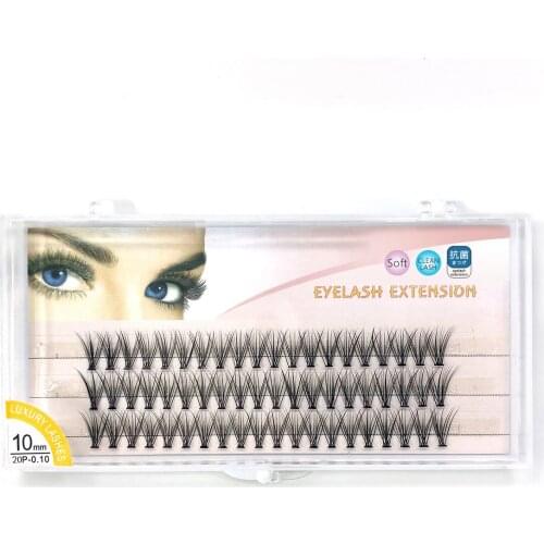 Hot Sale 60 Eyelashes Extension Natural Artificial mink Eyelashes Personal Clustered Eyelashes Makeup cilia false Eyelashes New