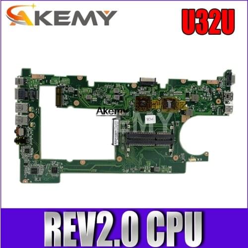 U32U For Asus U32U U82U X32U laptop motherboard U32U mainboard REV2.0 Integrated Test motherboard original work 100