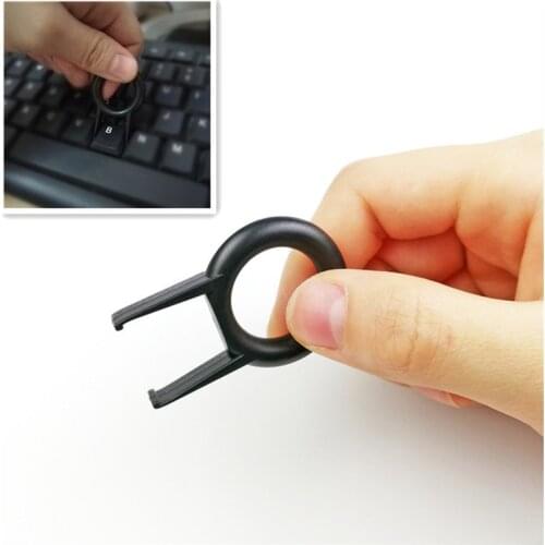 2PCS Mechanical Keyboard Keycap Puller Remover for Keyboards Key Cap Fixing Tool Staple Keyboard Cleaning and Removal Tool