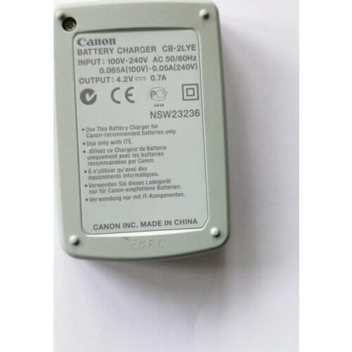 Used CB-2LY CB-2LYE CB-2LYT For CANON SD1300 SD1200 SD980 SD770 S120 S95 S90 D30 Battery Charger NB-6L NB-6LH