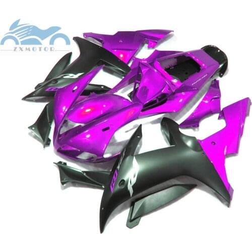 Free 7gifts motorcycle fairing Kits fit for YAMAHA 2002 2003 YZFR1 02 03 YZF R1 sports fairings black red body parts RG51