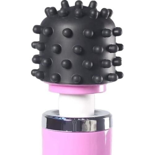 Large Hitachi Magic Wand Attachment Headgear Adult Massage Stick Accessories Barbed ball Attachment Fit For HV-260 270 280