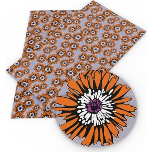 20*33cm Floral Faux Synthetic Leather Fabric For Bow-knot Bags Wallet Earring Phone Case Scrapbook DIY,1Yc16112