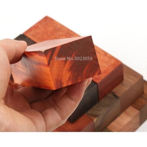 150x80x30mm DIY Knife handle material 12 kinds Wood material For DIY Wooden handicraft material