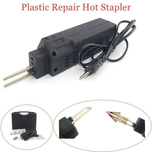 Hot Stapler Car Bumper Repair Fender Fairing Welder Plastic Repair Kit Portable Plastic Repair Tools