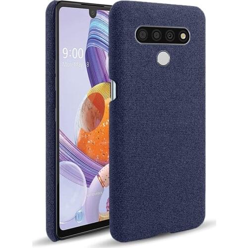 Anti-slip Ultra Thin Fabric Cloth Cases For LG Stylo 6 Case LMQ730TM Anti-Drop Phone Fitted Cover For LG Stylo6 6.8" LMQ730TM