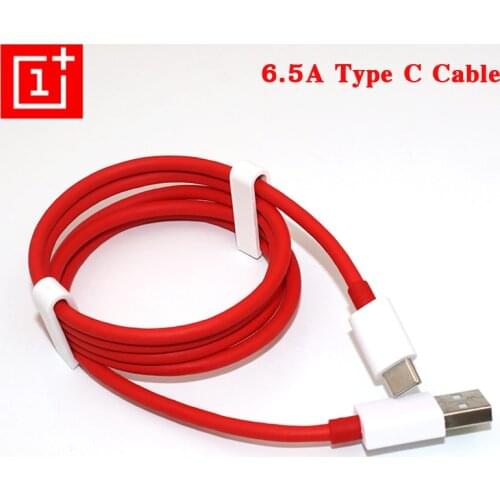 Original Oneplus 9 9R Nord 2 N10 CE 5G Cable Warp Fast Charging 6.5A Type C Line For One Plus 8 7 Pro 7t 7 T 6t 6 5 Charger Cord