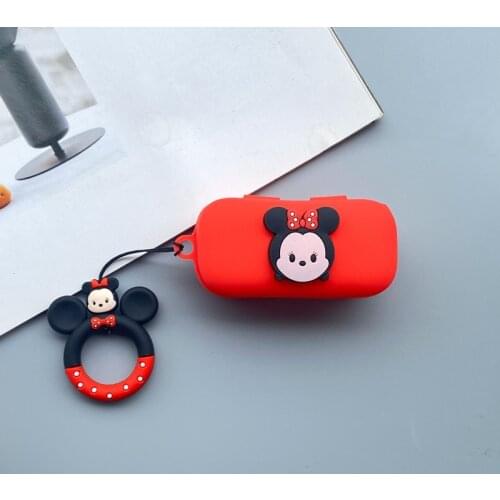 Disney Silicone Earphone Case For QCY T5 Wireless Bluetooth Earphone Shockproof Protective Bags for QCY T5 Cover Case