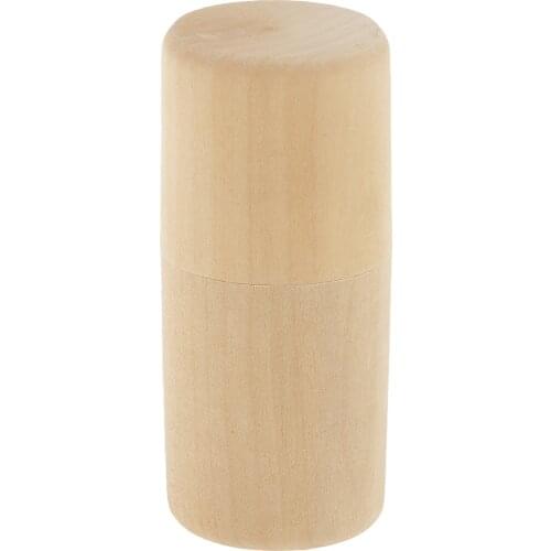 Cute Wooden Essential Oil Box Case 10ml Bottle Storage Container Protector