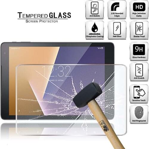 Tablet Tempered Glass Screen Protector Cover for Vodafone Smart Tab N8 HD Tempered Film Anti-Screen Breakage Anti-Scratch