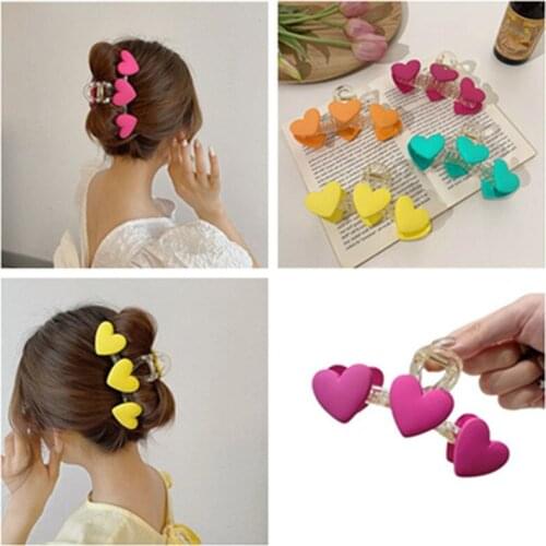 Korea Style Acrylic Hair Claws Crab Pearl Claw Clips for Woman Ladies Large Size Barrette Ladies Fashion Hair Accessories Gitts