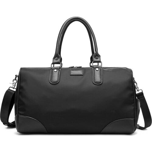 Women Gym Bag Fitness Diamond Lattice Travel Shoulder Bags Waterproof Handbag Luggage Trip Tote Gym Bag Black Duffle XA265D