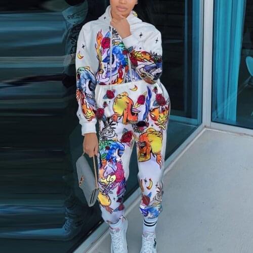 2021 womens autumn and winter new style plus cashmere letter printing two-piece casual fashion suit casual sweater 2 piece set