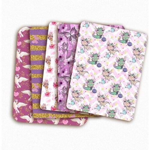 Polyester Cotton Fabrics Sewing Fabrics Butterfly Dragon Printed Cloth Sheets Clothes Making DIY Crafts Supplies 45*145cm 1pc