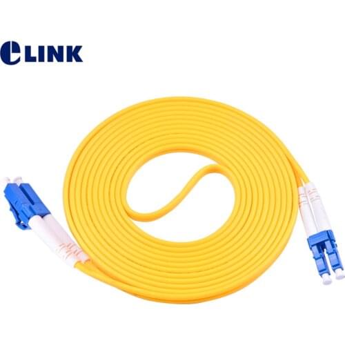 10pcs LC-LC fiber optic patch cord SM 1M 2M 3M 5M 7M 10M Duplex cable LC/UPC optical fibre jumper 2.0mm 3.0mm DX free shipping