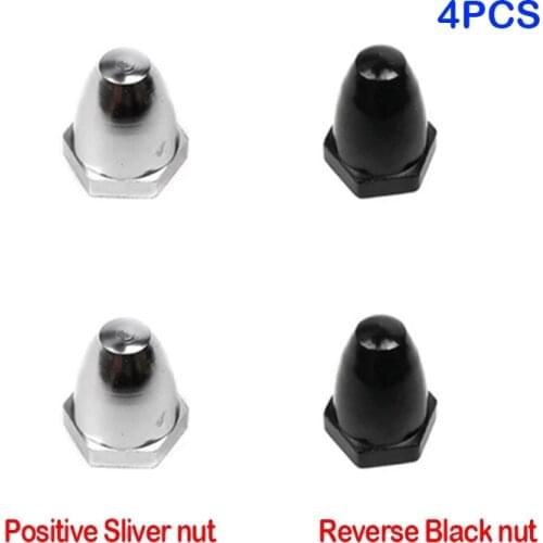 4pcs 6mm M6 CW CCW Propeller Fixed Adapter Nut Cap Self-locking Cover Plastic Nut for 800kv 2212 2312 2213 Brushless Motor