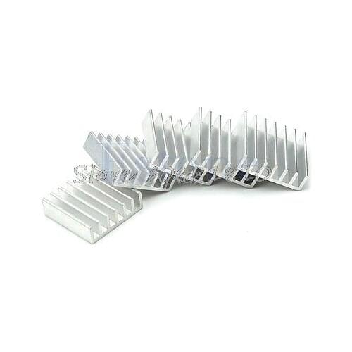 5Pcs 20*20*6mm High Quality Aluminum Heat Sink for LED Power Memory Chip IC DIY Whosale&Dropship