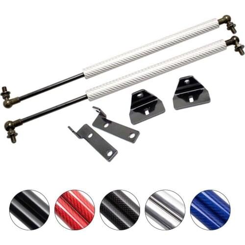 For Isuzu D-MAX / RODEO 2002-2012 4x4 Pickup Accessories Front Hood Bonnet carbon fiber Gas Struts Lift Support Damper Shock