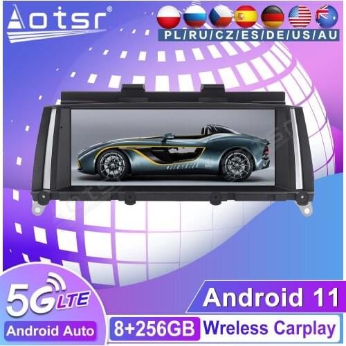 8+256G Android 11 Car Multimedia Player GPS Navi Radio Tape Recorder For BMW X3 X4 F25 F26 2011 2012 2013 2014 - 2016 Head Unit