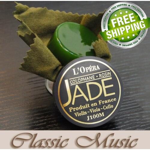 Free shipping ! Jade L'Opera Rosin For Violin ,Viola,Cello,J100M ,Made in France