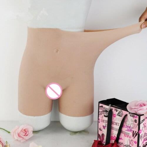 Crossdressing Silicone Pant With Artificial Penetrable Fake Vagina Transgender Shemale Underwear Drag Queen Cosplay Crossdresser