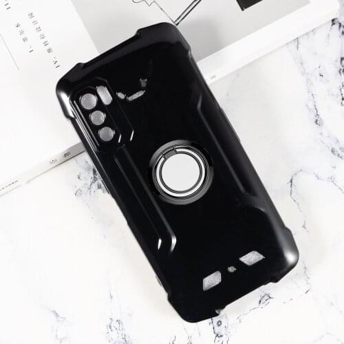 For Cubot King Kong 5 Pro 6.09" KingKong 5Pro KingKong5ProBack Ring Holder Bracket Phone Case Smartphone TPU Soft Silicone Cover