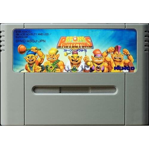 Game cards : Stone Protectors ( Japanese NTSC Version!! )