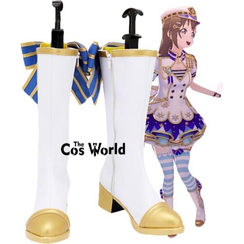 Love Live! Nijigasaki Sailor Osaka Shizuku Anime Customize Cosplay Shoes Boots