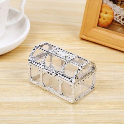 Mini Jewelry Box Candy Ring Earrings Necklace Case Gift Birthday Party Wedding Decor Jewelry Packaging Bead Storage Organizer
