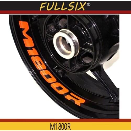 Motorcycle Wheel Sticker Decal Reflective Rim Bike Motorcycle Suitable for SUZUKI M1800R