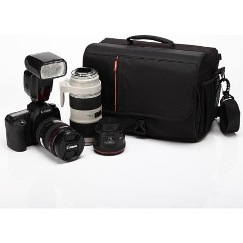 NEW Functional Camera Bag Camera Case Bag For Nikon Sony Panasonic Leica Samsung Canon Olympus Case KB08