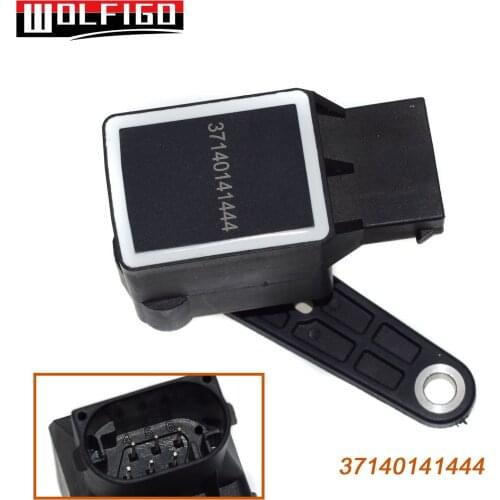WOLFIGO Headlight Height Level Vertical Control Sensor for BMW E38 E39 E46 E60 E61 323i M3 M5 X5 Z4 760i 745i 528i 37140141444