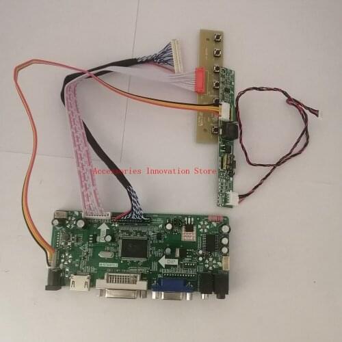 New Controller Driver Board Monitor Kit LM215WF4-TLG1 HDMI+VGA+DVI LCD LED Screen Panel 1920X1080 30Pins