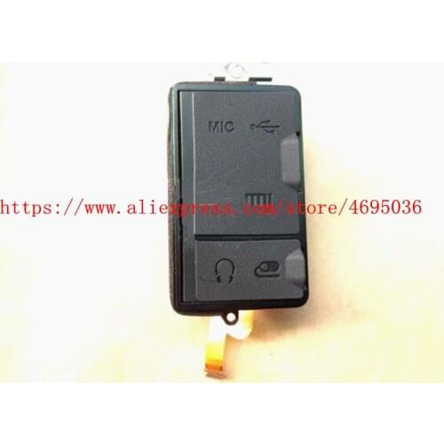 Original For Nikon D7500 Camera Side USB GPS HDMI MIC Rubber Cover Case Door Lid Cap