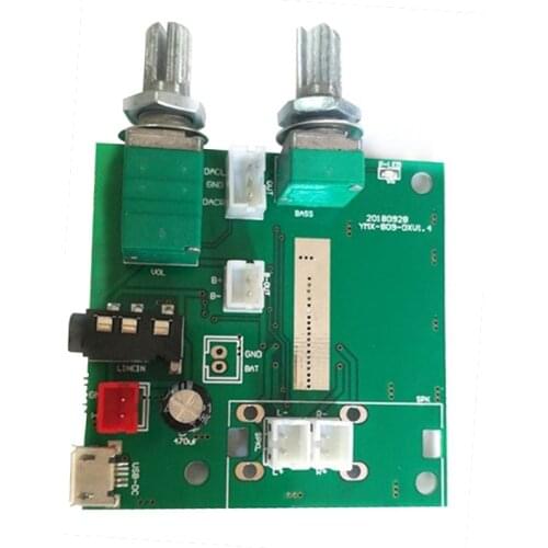 Bluetooth 5.0 5V Digital Audio Amplifier Board 20W 2.1 Channel Subwoofer Amplifier Board 3D Surround Sound Class D Amplificador