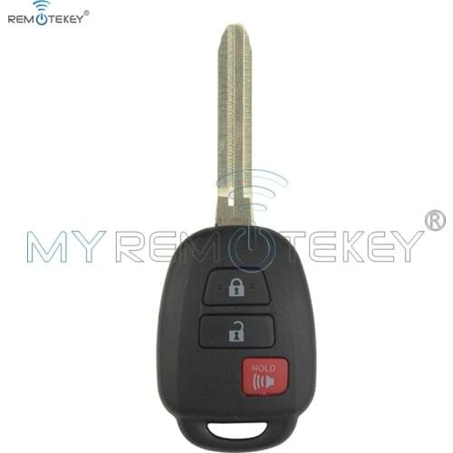 Remtekey Hyq12bdm 89070-06421/06420 Remote key 3 button 314.4Mhz H chip for Toyota Prius C HYQ 12B DM