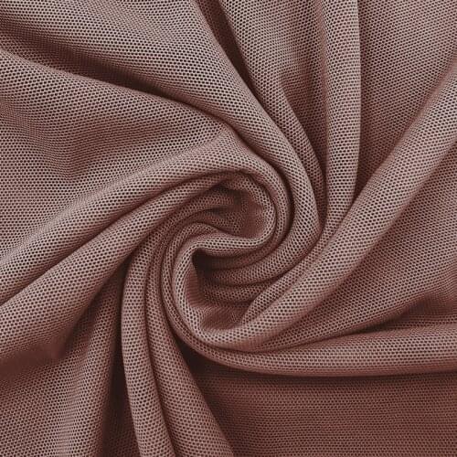 Mesh fabric Net diy high elastic 40D Nylon Spandex 4 way stretch power wedding decoration tulle chocolate veil