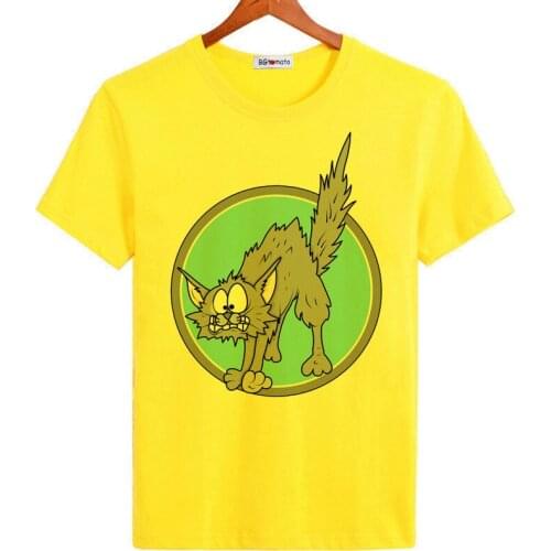 Bgtomato lovely cartoon famous t shirts for men brand new style cool good quality comfortable modal cotton shirts