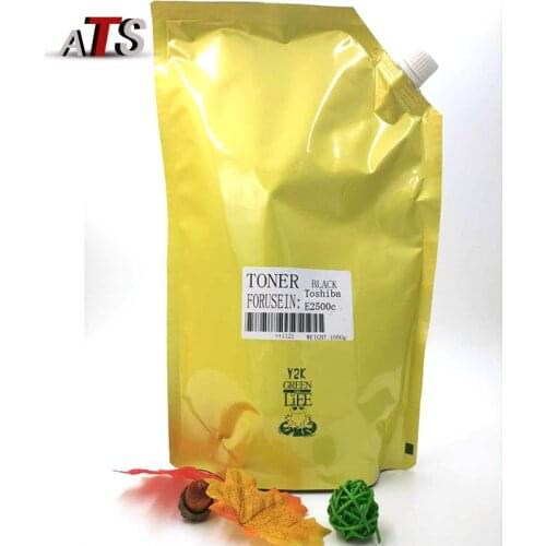 1KG Black Toner Powder For Toshiba E studio 2500C 168 T-1600C 169 208 258 259 209 compatible E2500C E168 E169 E208 E258 E259