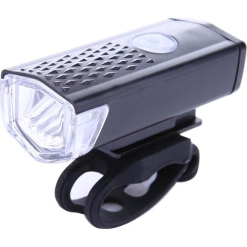 New 300LM Bike Light Waterproof Rechargeable LED Front Cycling Lamp High Power Head Flashlight Warning Bicycle Light 3 Modes