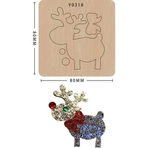 Diy craft Hairpin Cutting dies wooden Scrapbooking knife mold Non-woven cutting Suitable for common big shot and sizzix machines