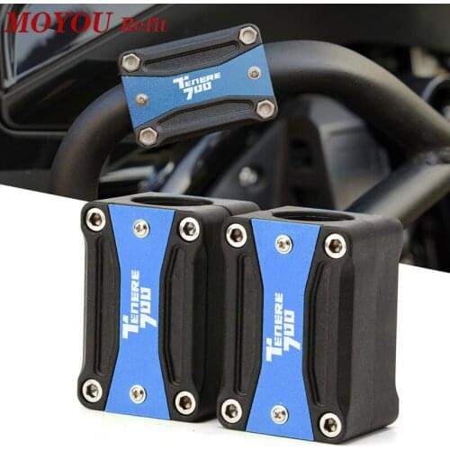 For YAMAHA TENERE 700 tenere700 2019 2020 Motorcycle Engine Guard Bumper Protection Decorative Block Crash Bar Accessories