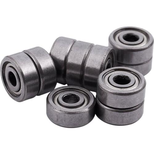 10 Pieces Miniature Radial Ball Bearings 623ZZ 3x10x4mm for RC Car Practico