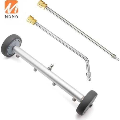 CW01 16Inch Dual-Purpose Undercarriage Pressure Washer Cleaner for Car Chassis with 45 Degree Angled Wand